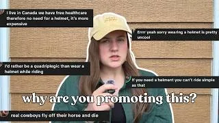 Thumbnail: Why Do Equestrians Hate Safety So Much?