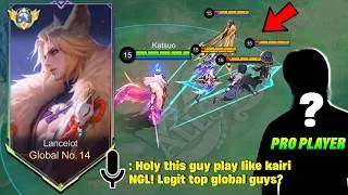 Thumbnail: I IMPRESSED THIS PRO PLAYER WITH MY LANCELOT IN IMMORTAL RANK!! 😂 (FUNNY REACTION!) - MLBB