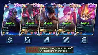 Thumbnail: I PLAYED THE MOST BROKEN META HEROES THIS SEASON IN SOLO IMMORTAL RANK!! AND HERE WHAT HAPPENS! 💀