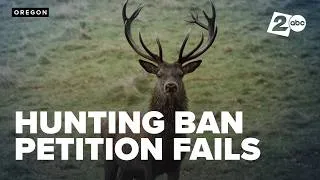 Thumbnail: Controversial proposed ban on hunting, fishing fails ballot bid