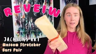 Thumbnail: Jackson's Art Museum Stretcher Bar Pair Review / How hard is it to build a canvas from scratch