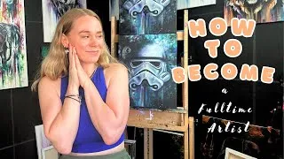 Thumbnail: How to become a Full-time Artist - Advice for Artists in 2024