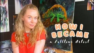 Thumbnail: How I became a Fulltime Artist - My Story of how I started my Art Business