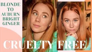 Thumbnail: Blonde to Auburn Bright Ginger | Cruelty Free Hair Dye | Colour Performance Hair Dye