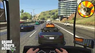 Thumbnail: Bus driver's POV | GTA V driving roleplay