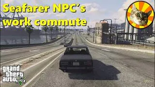 Thumbnail: Seafarer NPC commutes to work | GTA V driving roleplay