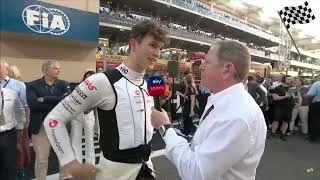 Thumbnail: Oliver Bearman at Yas Marina - Grid Walk Abu Dhabi GP 2025 #f1