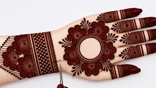 Thumbnail: Simple & unique mehndi design for back hand| letest mehndi design|mehandi ka design |mehendi।mehnadi