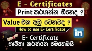 Thumbnail: E-Certificate 2025 Ultimate Guide 💡 | Print Instantly, Prove 100% Value & Get Jobs Anywhere 