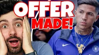 Thumbnail: LATE ENZO DEADLINE BID FOR CHELSEA! (FINALLY!) | Fabrizio THREE  HERE WE GO…
