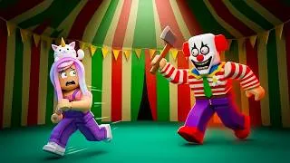 Thumbnail: A Bad CLOWN Tricked Me Into His SCARY Circus (Roblox Obby)