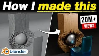 Thumbnail: Blender 3DCG Tutorial - Rigid Body Physics for Beginners