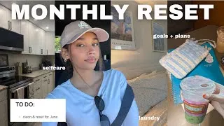 Thumbnail: cozy monthly reset — my routine for a new month 
