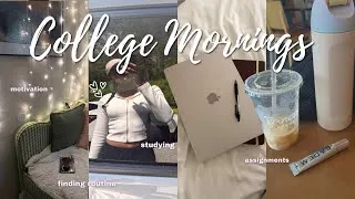Thumbnail: college diaries: realistic morning(s) as an online college student 📖