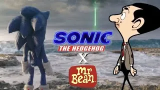 Thumbnail: Mr Bean in Sonic movie - parody