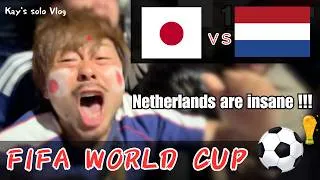 Thumbnail: INSANE ENERGY! Japan vs Netherlands FIFA World Cup Watch Party in Osaka! 🇯🇵🔥⚽️🇳🇱
