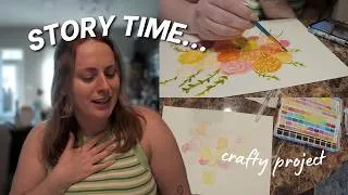 Thumbnail: i was GHOSTED!! + making care packages | VLOG