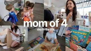 Thumbnail: back home and still adjusting 😅 | DAY IN THE LIFE OF A MOM OF 4