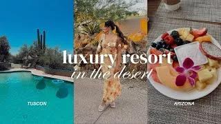 Thumbnail: summer in arizona | 5 star LUXURY RESORT in the sonoran desert ⭐️