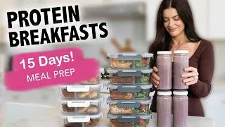 Thumbnail: 3 High-Protein Breakfast Ideas I Prep Ahead for Energy and Wellness