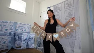 Thumbnail: prepping for my baby shower... *first baby boy*