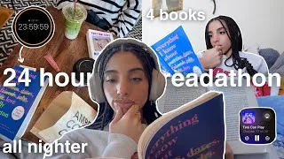 Thumbnail: read with me for 24 hours straight! 24 hour reading vlog
