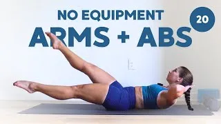Thumbnail: Bodyweight Arms and Ab Workout | Summer Strength Day 20