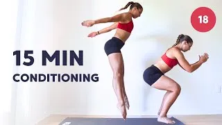 Thumbnail: 15-Minute HIIT for Stamina + Endurance | Summer Strength Day 18