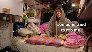 Thumbnail: SOLO VANLIFE MORNING: story-time for a few of my craziest van experiences