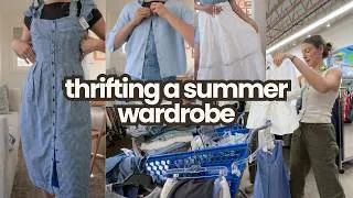 Thumbnail: Thrifting dream summer outfits | Thrift with me | Thrift haul