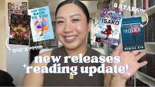 Thumbnail: i read my most anticipated release of the year! | recapping new releases i've read so far