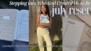 Thumbnail: July Reset VLOG| I Passed my Certification Exam!!, Homeschool Updates, Saying Yes to God, New Books!
