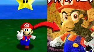 Thumbnail: I turned Mario 64 into an FPS with stock trading