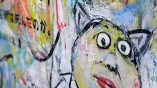 Thumbnail: F100 oil on canvas【catastrophe】KAZUO ADAMSKI