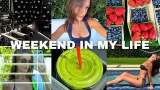 Thumbnail: VLOG: Beverly Hills, Alo Gym, Erewhon, farmer’s market, sauna, skincare, no makeup makeup, pool day