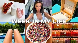Thumbnail: VLOG: Beverly Hills, viral dot cake, Brilliant Earth, shopping at the Grove, productivity, PR haul