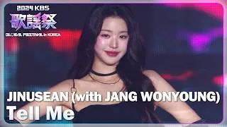 Thumbnail: Tell Me - JINUSEAN with JANG WONYOUNG｜2024 KBS歌謡祭 Global Festival in KOREA