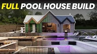 Thumbnail: COMPLETE Pool House Build | Construction ASMR | KBUILD Series