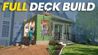 Thumbnail: Deck Build START TO FINISH | Construction ASMR | KBUILD Series