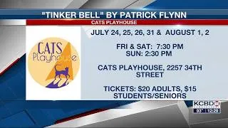 Thumbnail: Noon Notebook: 'Tinker Bell' by Patrick Flynn at CATS Playhouse