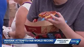 Thumbnail: Iowa State Fair hosts pizza party in Guinness World Record attempt