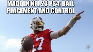 Thumbnail: Madden NFL 23: Passing Control and Ball Placement on PS4 - (Answering LTMagic23 Twitter question)