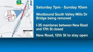 Thumbnail: Weekend I-35 closures in Waco may cause traffic