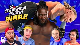 Thumbnail: WWE SummerSlam Family Rumble! (SummerSlam Card Superstars ONLY in WWE 2k26)
