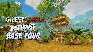 Thumbnail: Green Hell Base Tour - Simple Tree House in Survival Mode | Abandoned Tribal Village