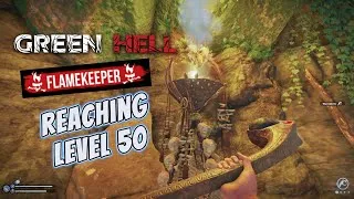 Thumbnail: Green Hell Flamekeeper - Reaching Level 50 | +100 Spike Traps & Heavy Fortifications
