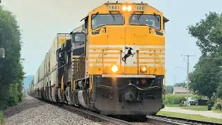 Thumbnail: [4K] (WOW!!) WAS CATCHING NS 1800 WORTH IT!?!?! Train action at CA Junction and Sante Fe Junction!!!