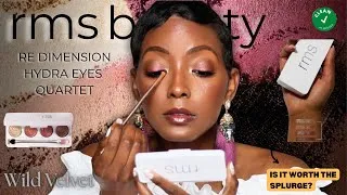 Thumbnail: 🆕RMS REDIMENSION HYDRA EYES ✨WILD VELVET✨ QUARTET | Try-On BROWNSKIN!!