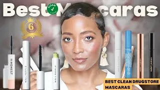 Thumbnail: 🏆THE BEST CLEAN DRUGSTORE MASCARAS!!🫧👀⬇️ If you want Length & Volume or Definition + Lift