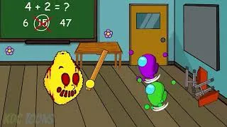 Thumbnail: AMONG US ANIMATION A Crazy Teacher Beating Up Her Students